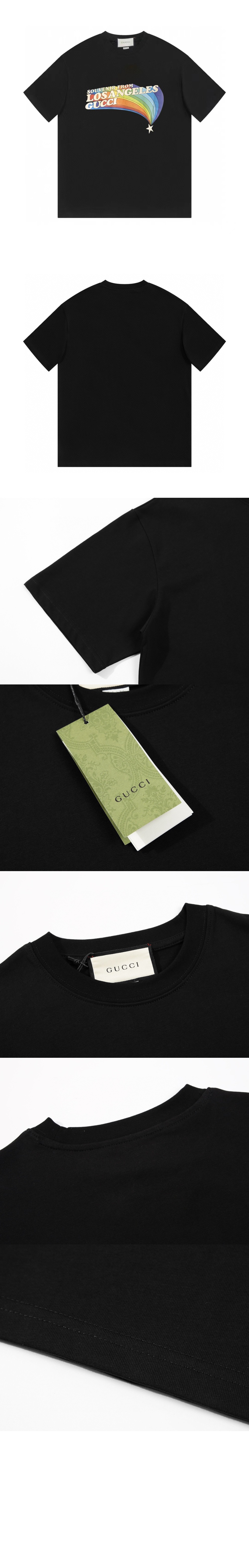 구찌 플라워 코튼 톱