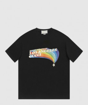 구찌 플라워 코튼 톱