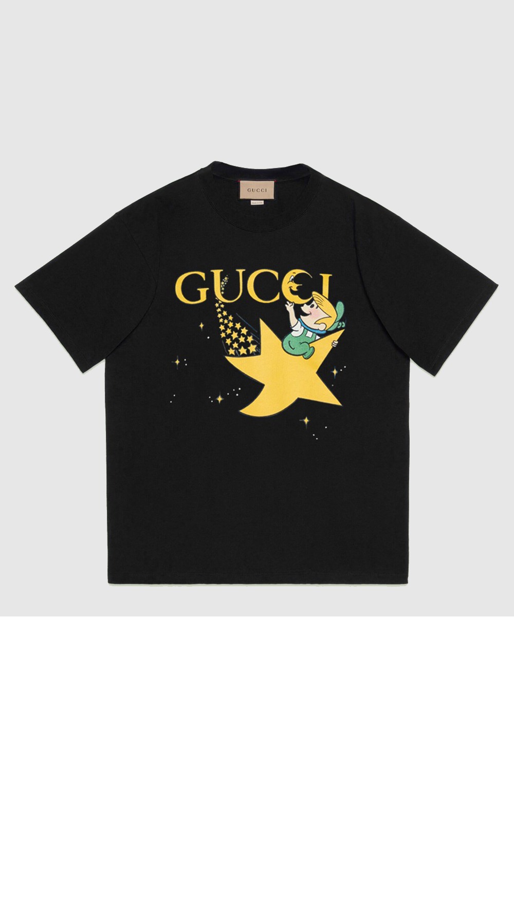 구찌 플라워 코튼 톱