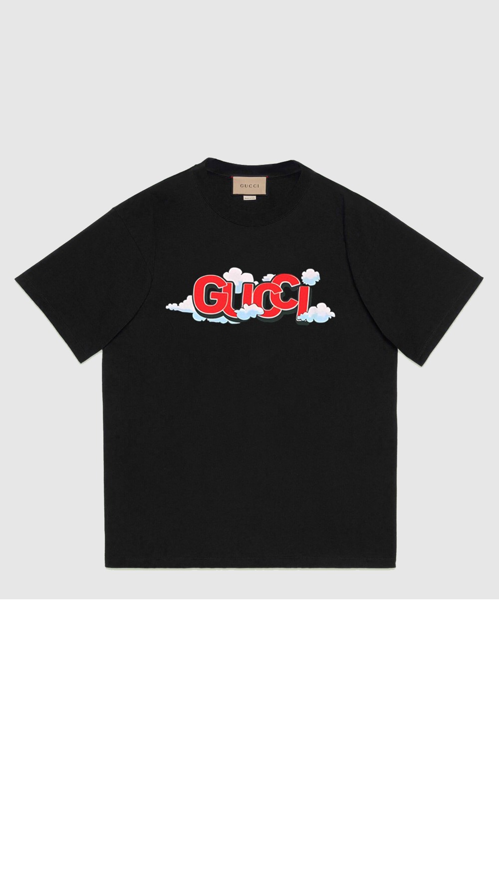 구찌 로고 프린트 반팔