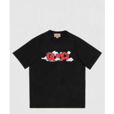 구찌 로고 프린트 반팔