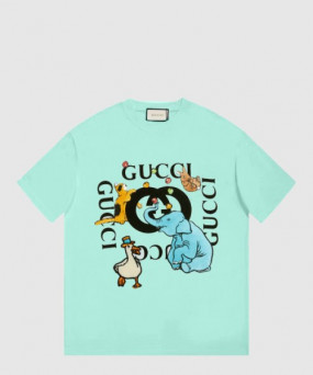 구찌 로고 프린트 반팔