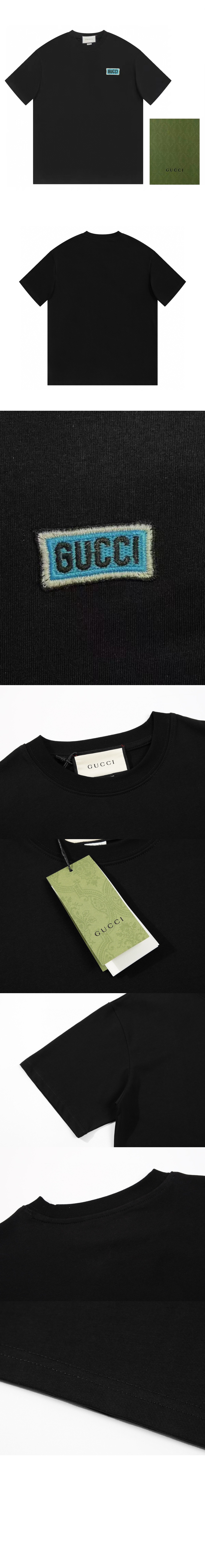 구찌 로고 프린트 반팔