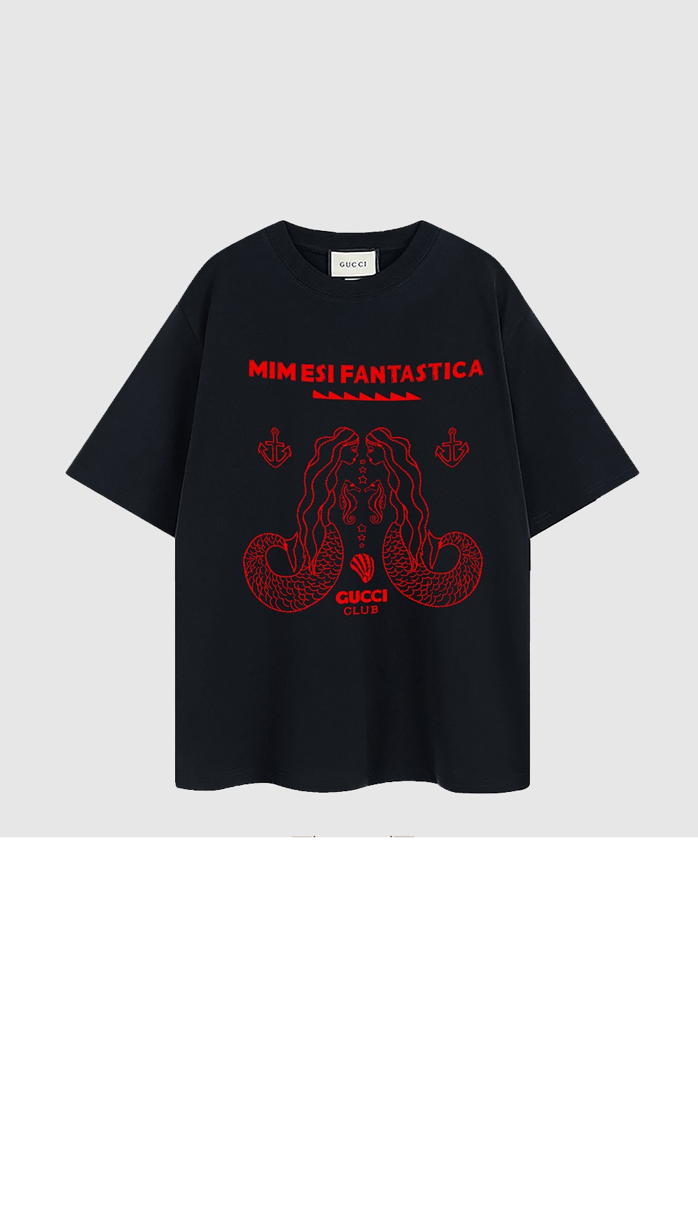 구찌 로고 프린트 반팔