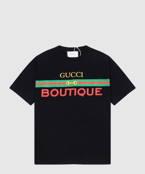 구찌 로고 프린트 반팔