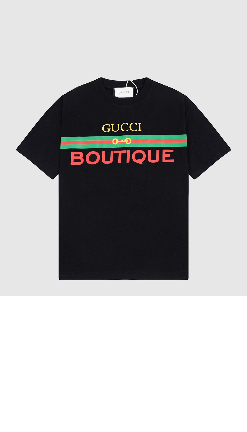 구찌 로고 프린트 반팔