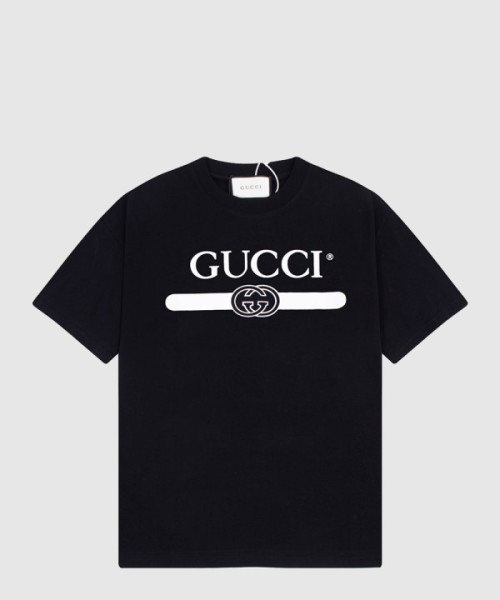 구찌 로고 프린트 반팔