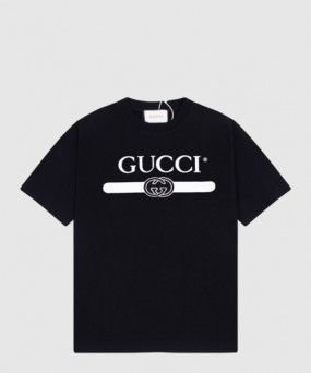 구찌 로고 프린트 반팔