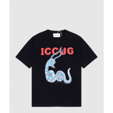 구찌 플라워 코튼 톱