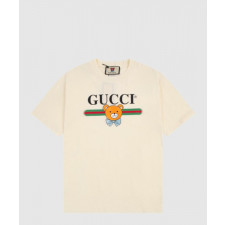 구찌 로고 프린트 반팔