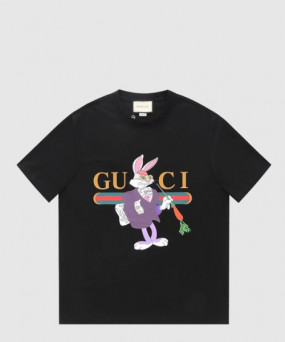 구찌 로고 프린트 반팔