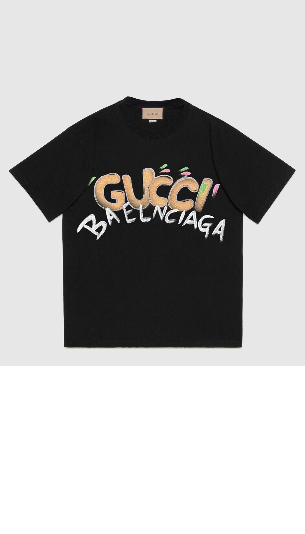 구찌 로고 프린트 반팔