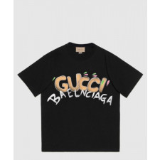 구찌 로고 프린트 반팔