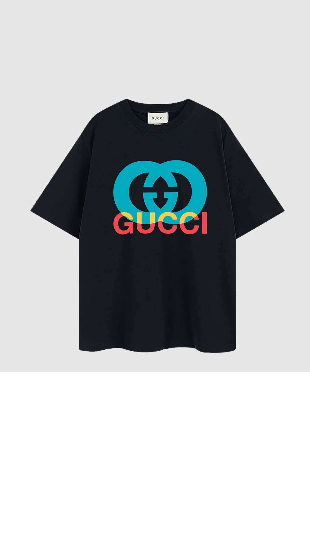 구찌 로고 프린트 반팔