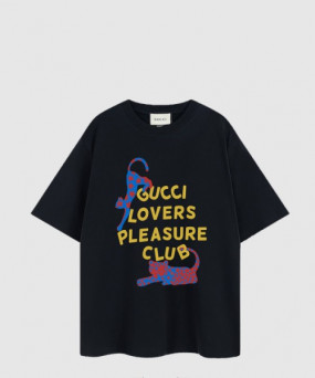 구찌 로고 프린트 반팔