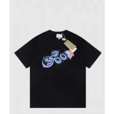 구찌 플라워 코튼 톱