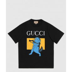 구찌 플라워 코튼 톱