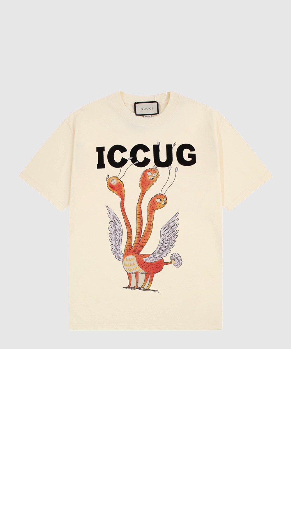 구찌 플라워 코튼 톱