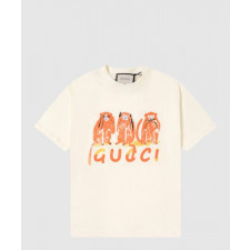 구찌 플라워 코튼 톱