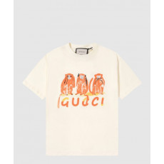 구찌 플라워 코튼 톱