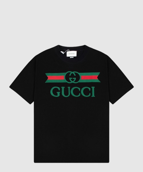 구찌 로고 프린트 반팔