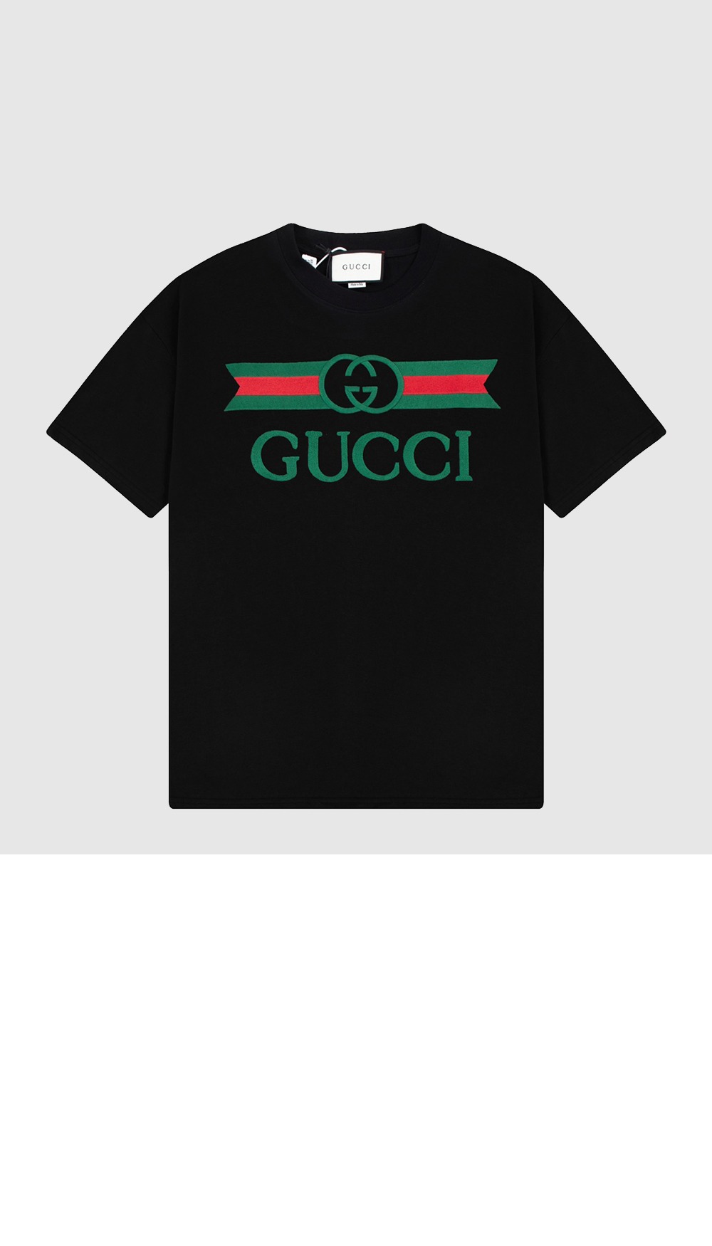 구찌 로고 프린트 반팔