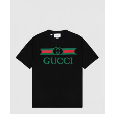 구찌 로고 프린트 반팔