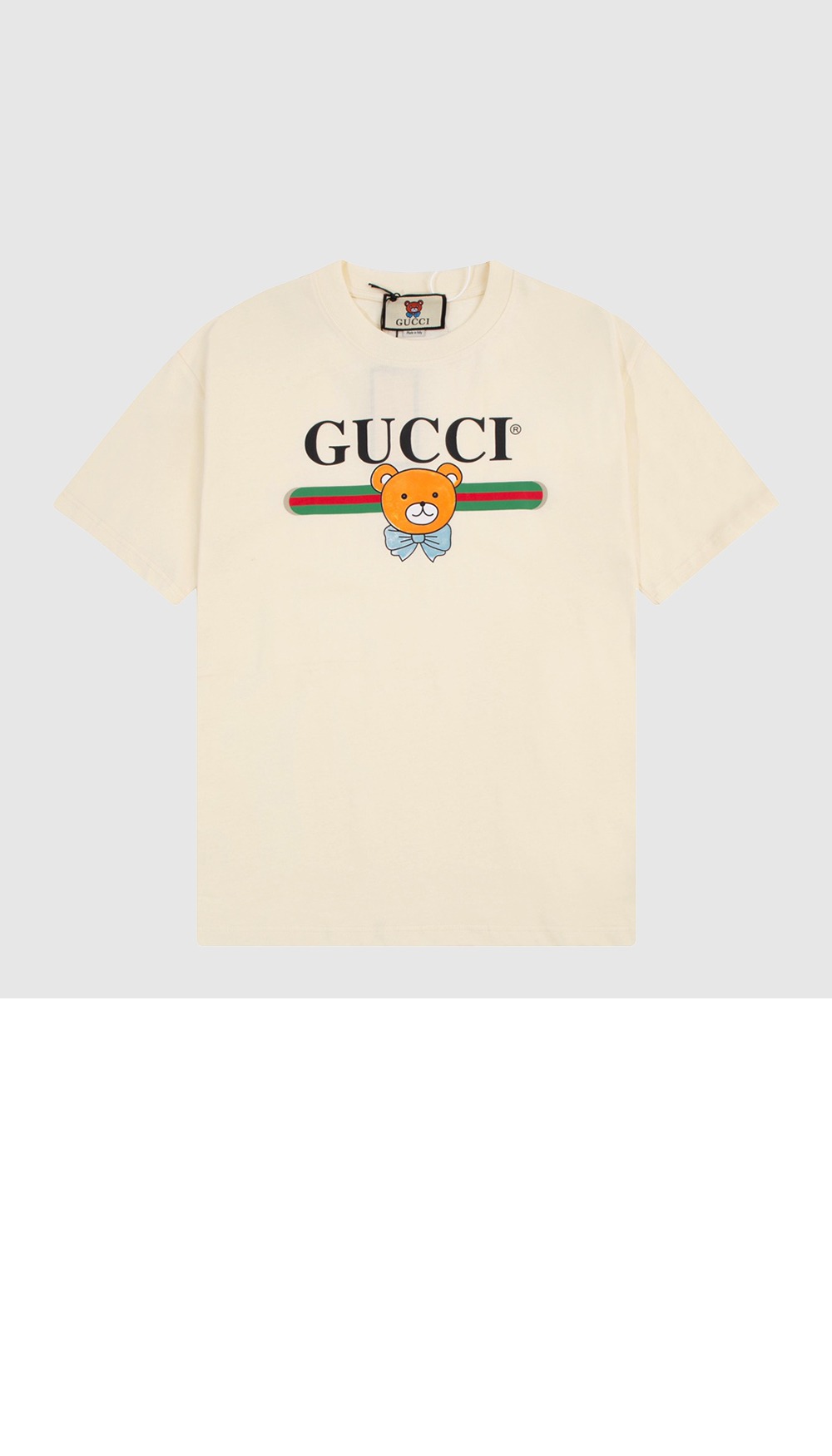 구찌 로고 프린트 반팔