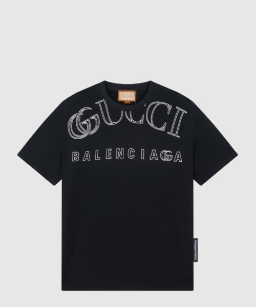 구찌 로고 프린트 반팔