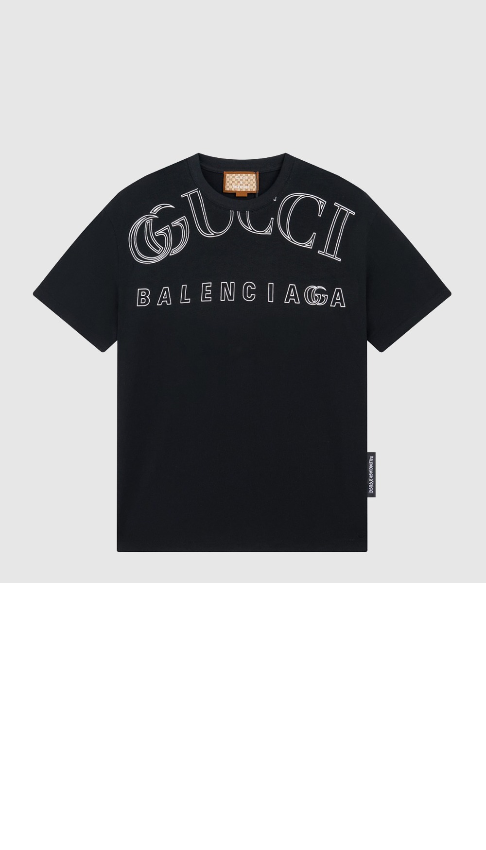 구찌 로고 프린트 반팔