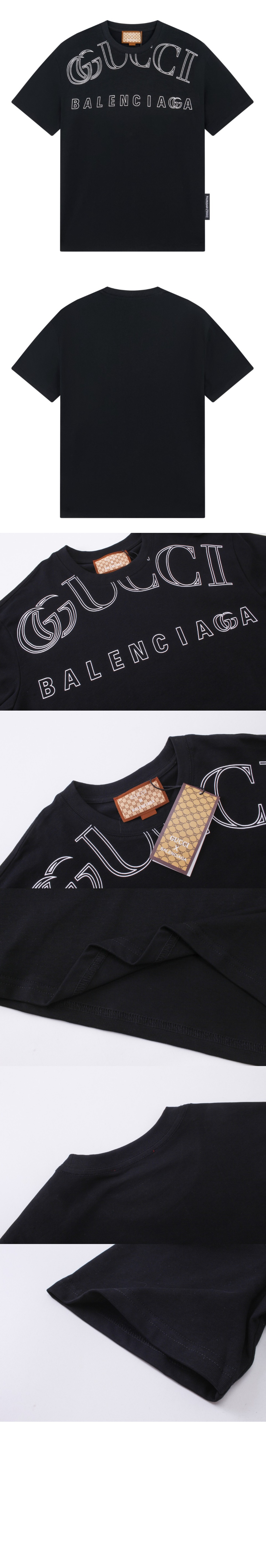 구찌 로고 프린트 반팔