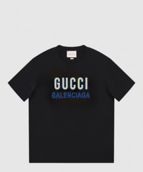 구찌 로고 프린트 반팔