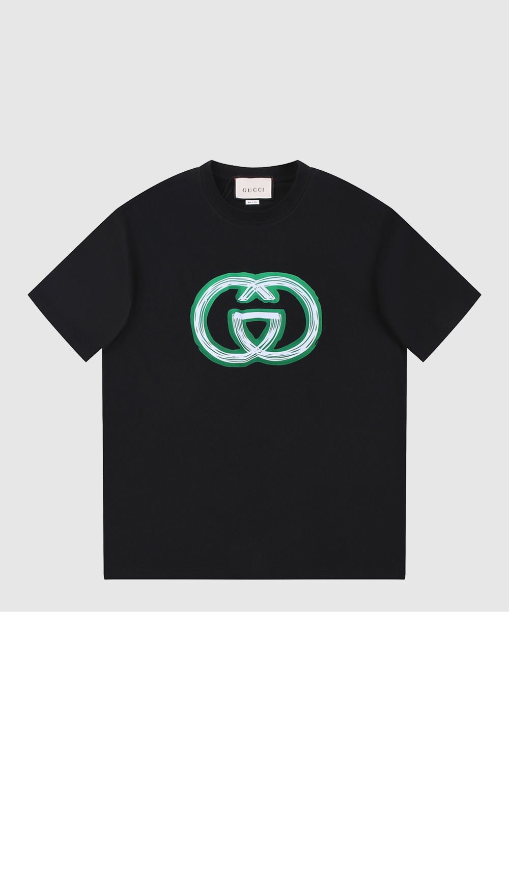 구찌 로고 프린트 반팔