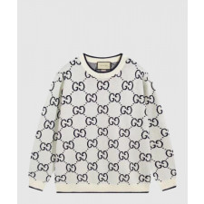 구찌 플라워 코튼 톱