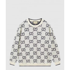 구찌 플라워 코튼 톱