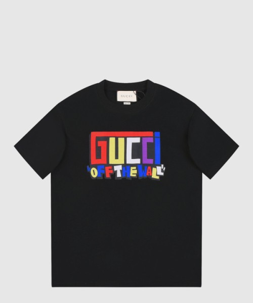 구찌 로고 프린트 반팔