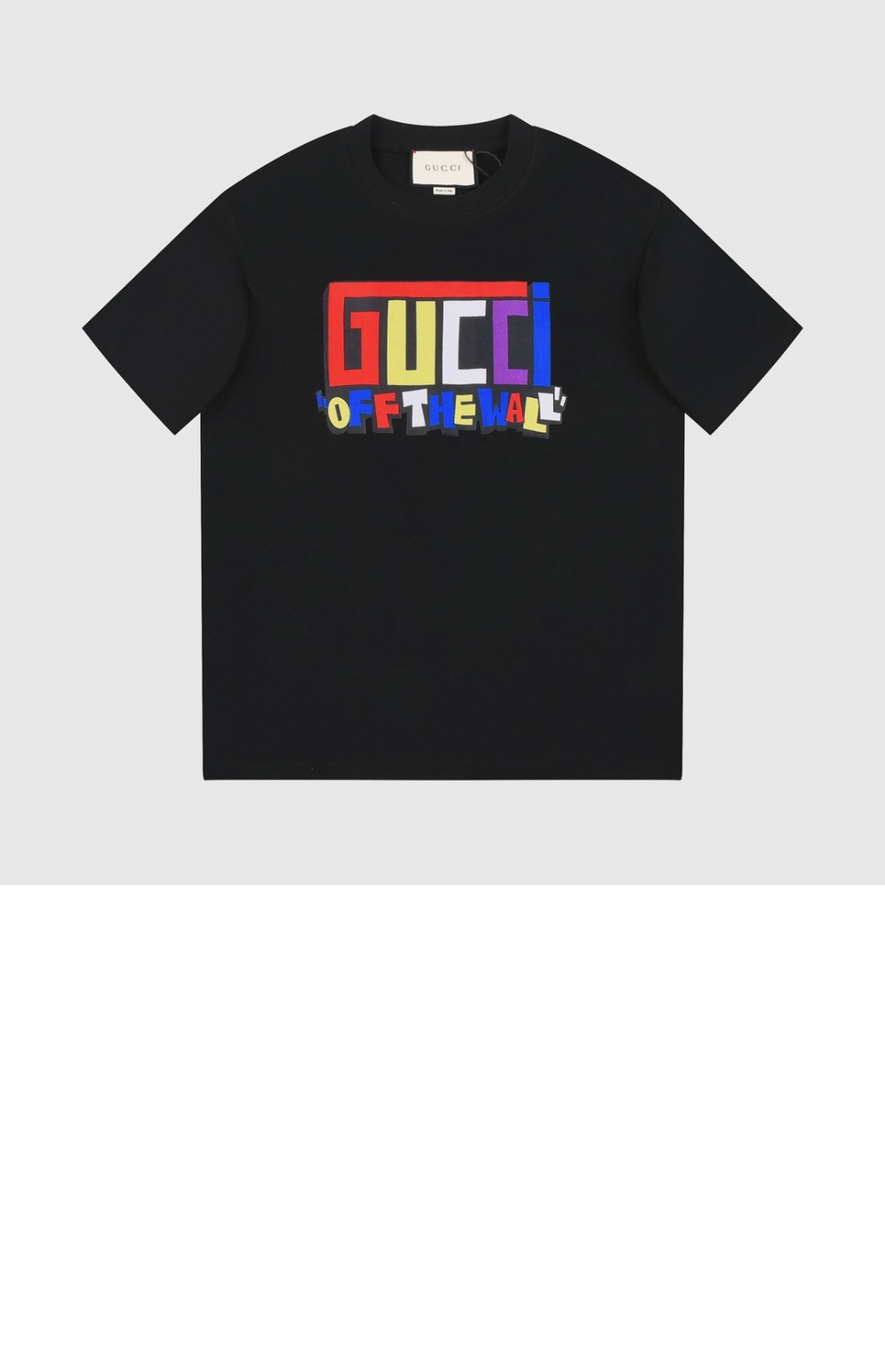 구찌 로고 프린트 반팔