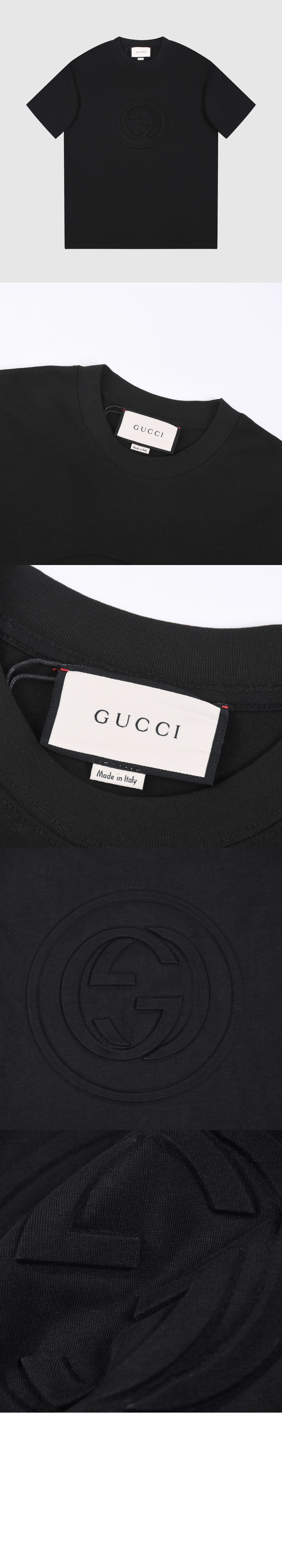 구찌 로고 프린트 반팔