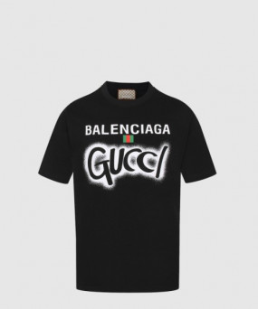 구찌 로고 프린트 반팔