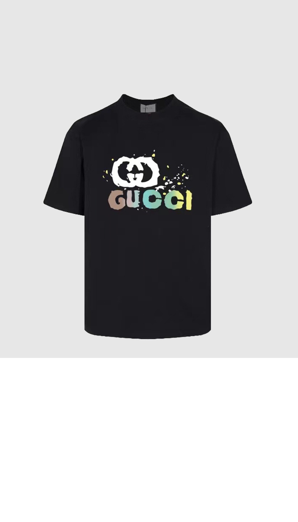 구찌 로고 프린트 반팔