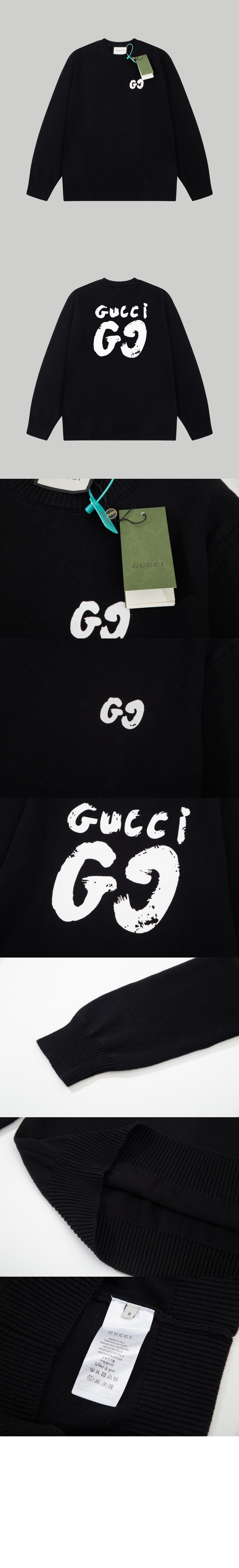 구찌 플라워 코튼 톱