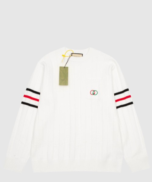 구찌 면 티셔츠