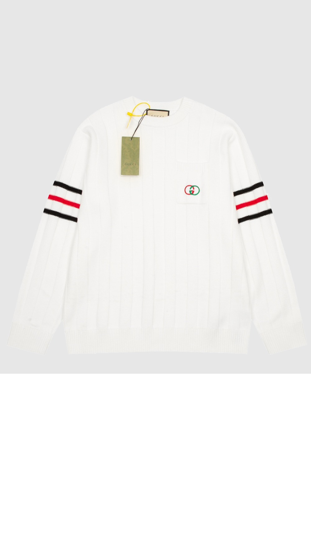 구찌 면 티셔츠