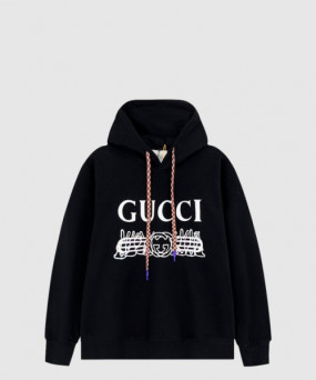 구찌 프린트 면 티셔츠