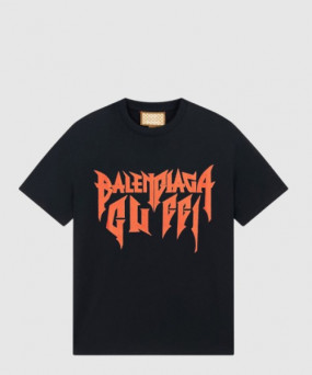 구찌 로고 프린트 반팔