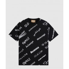 구찌 로고 프린트 반팔