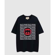 구찌 프린트 면 티셔츠