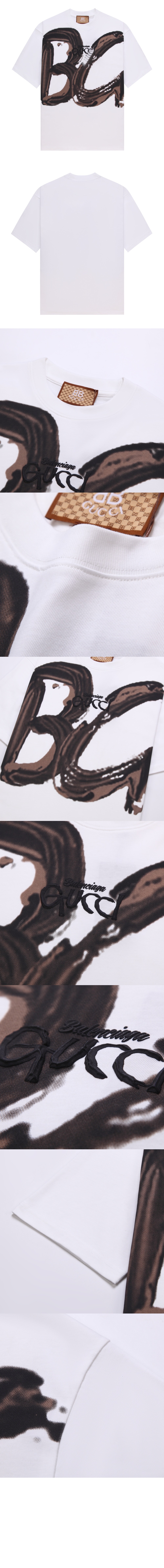 구찌 로고 프린트 반팔