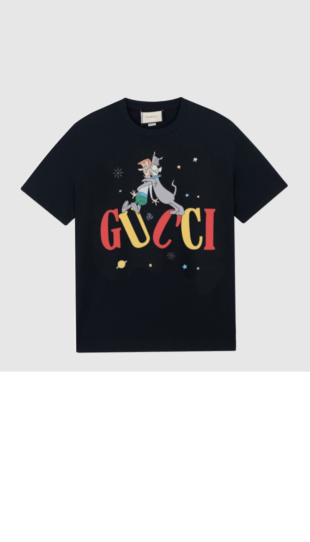 구찌 플라워 코튼 톱