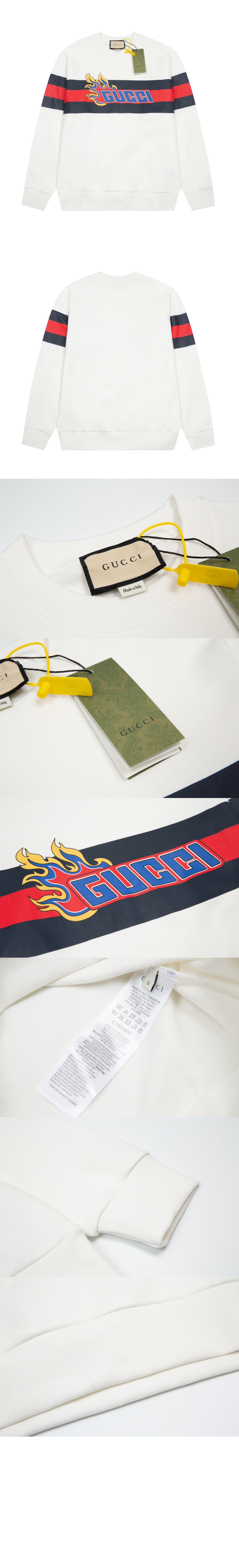 구찌 로고 면 톱